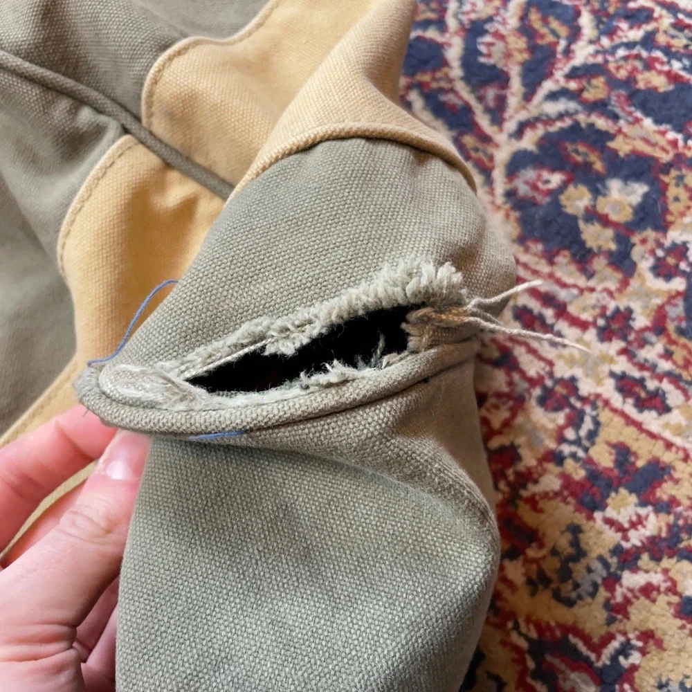 VTG‎ 70s 80s Banana Republic Canvas Duffle Bag Polar Expedition Antarctica Olive